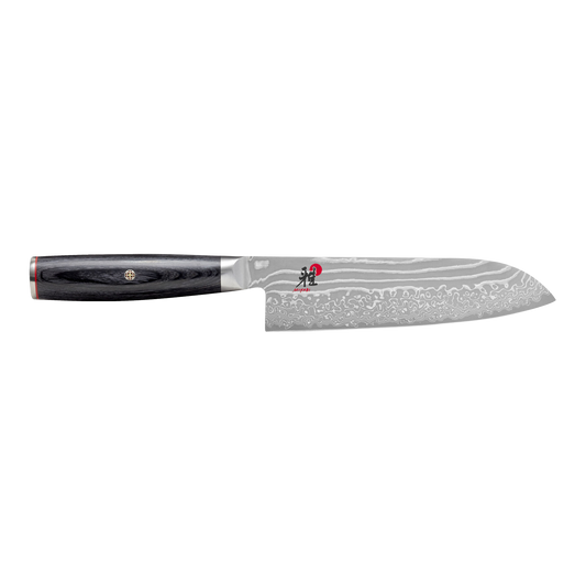 Miyabi Kaizen II 5000FCD 7″ Santoku – FC61 Core, 48‑Layer Damascus Steel