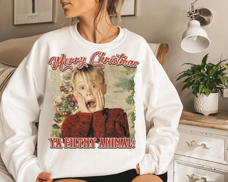 Crewneck Hoody  Merry Christmas Home