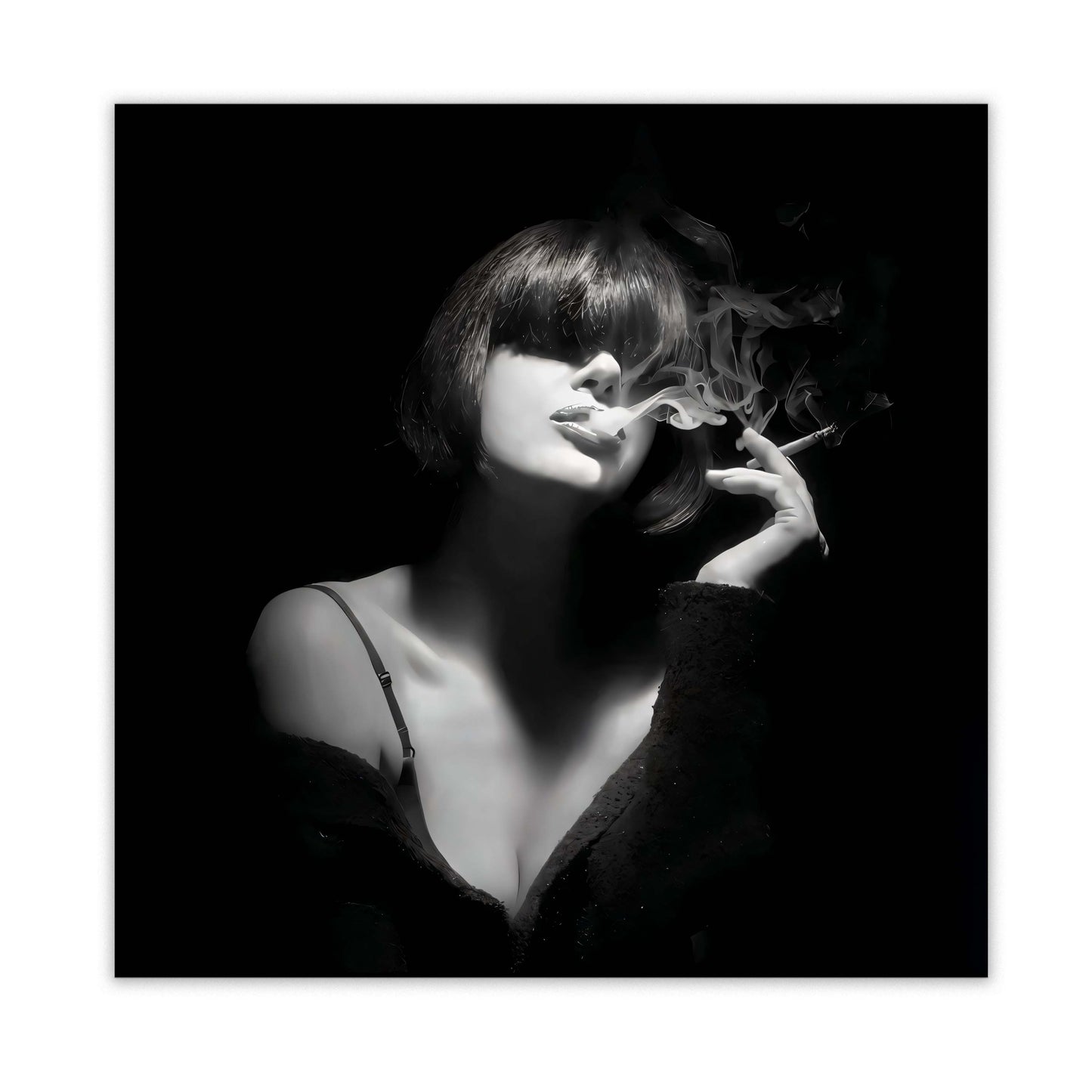 Wall art-Mystery smoker-Wall Decor