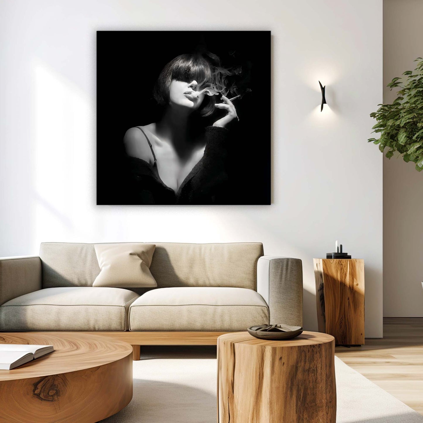 Wall art-Mystery smoker-Wall Decor
