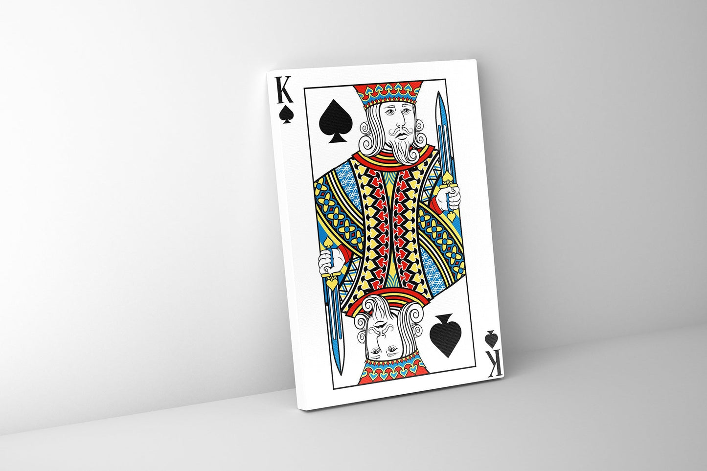 Canvas Wall At-King of Spades Canvas 36" x 48" 3648-045