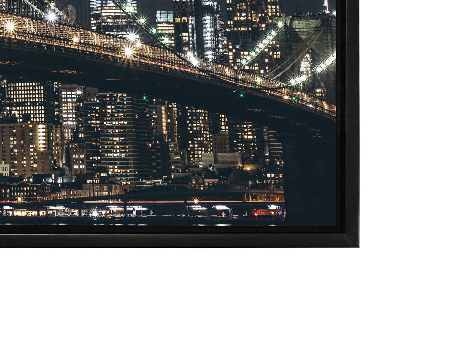 Cities Skyline-NYC Bridge-Canvas Wall Decor