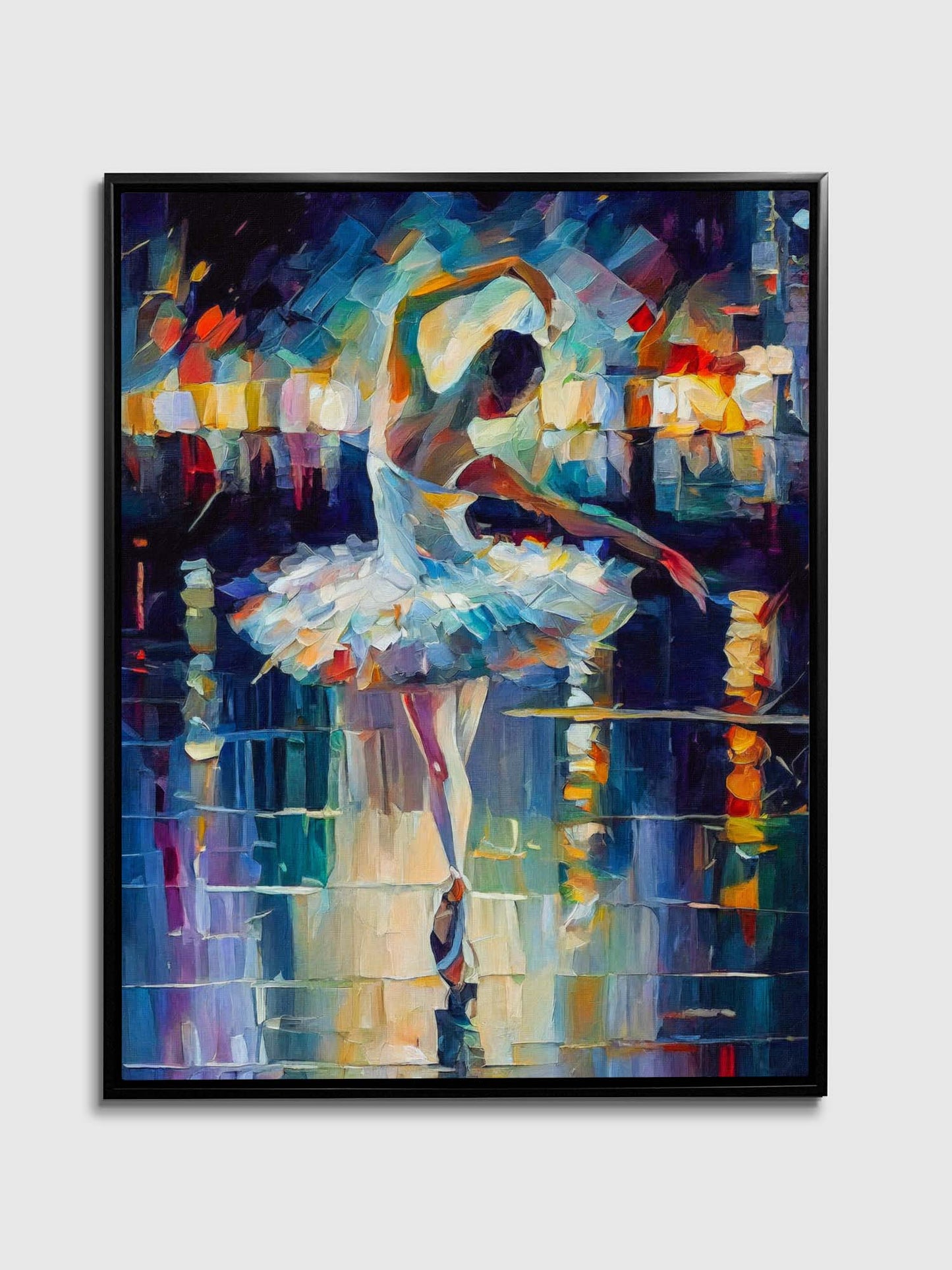 Wall Art Ballet Dancer -Fine Art Canvas Print-