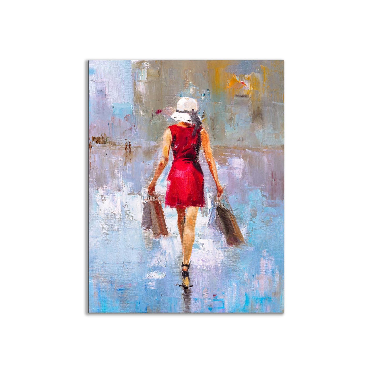 Wall Art-Fashion Lady-Canvas Print