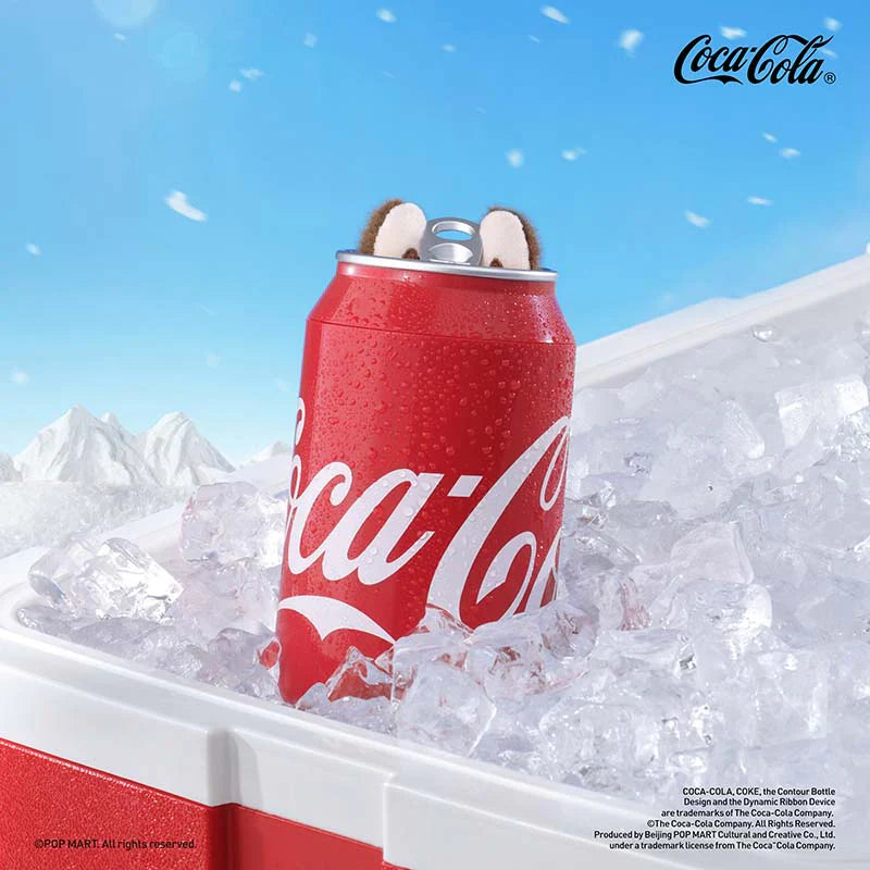 THE MONSTERS Labubu with COCA COLA Series Vinyl Plush Dolls, Blind Box