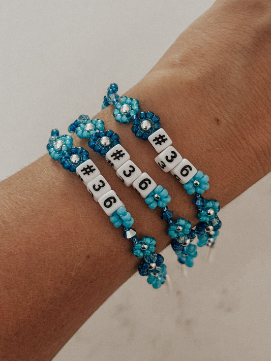 The Game Day Daisy Bracelet