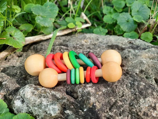 Rainbow Shaker Toy for Small Animals