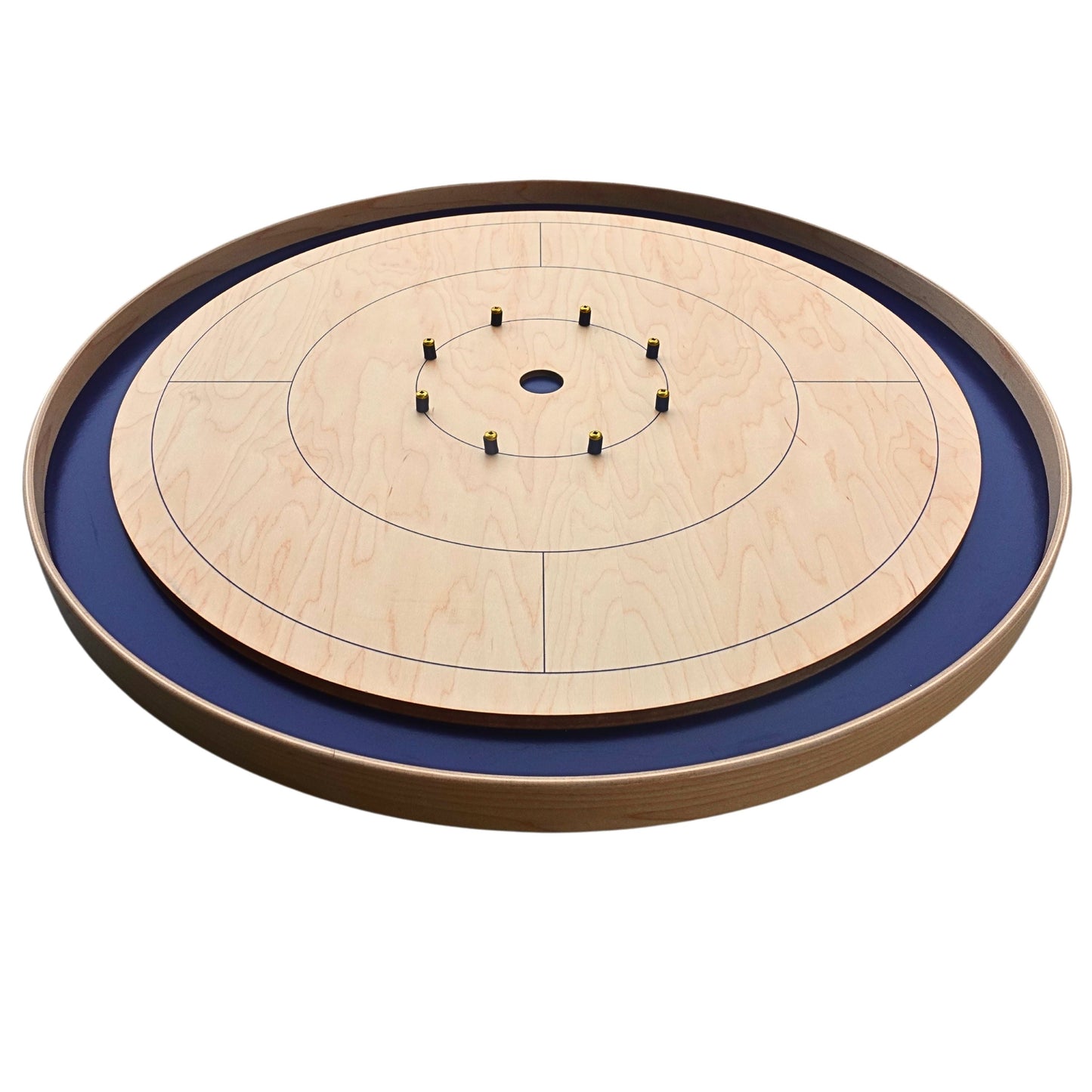 The Royal Navy Board by Crokinole Canada - Tournament Board Game Set - Meets NCA Standards