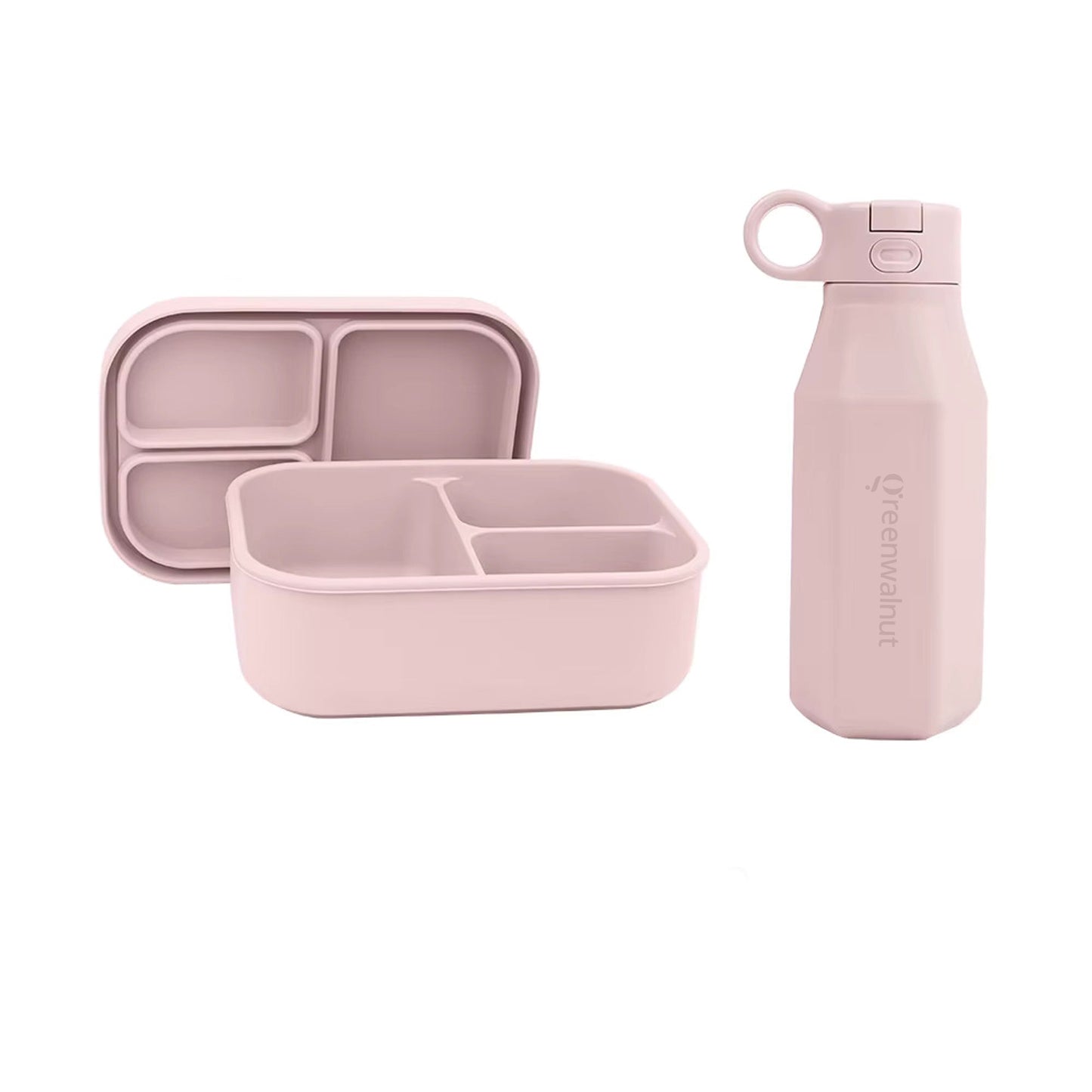 Silicone Bento Box & Silicone Bottle