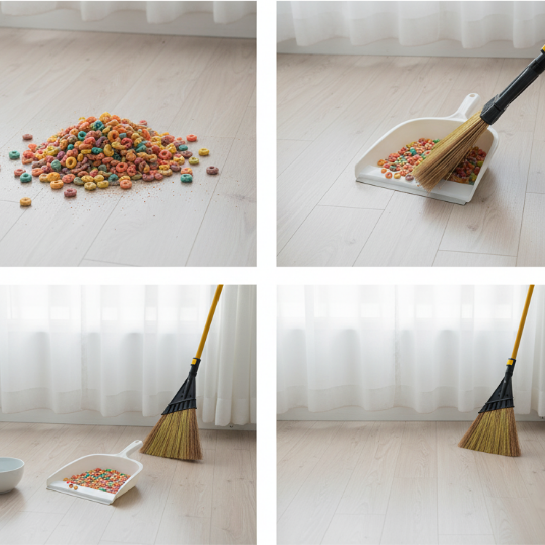 Master Sweep Twin Broom