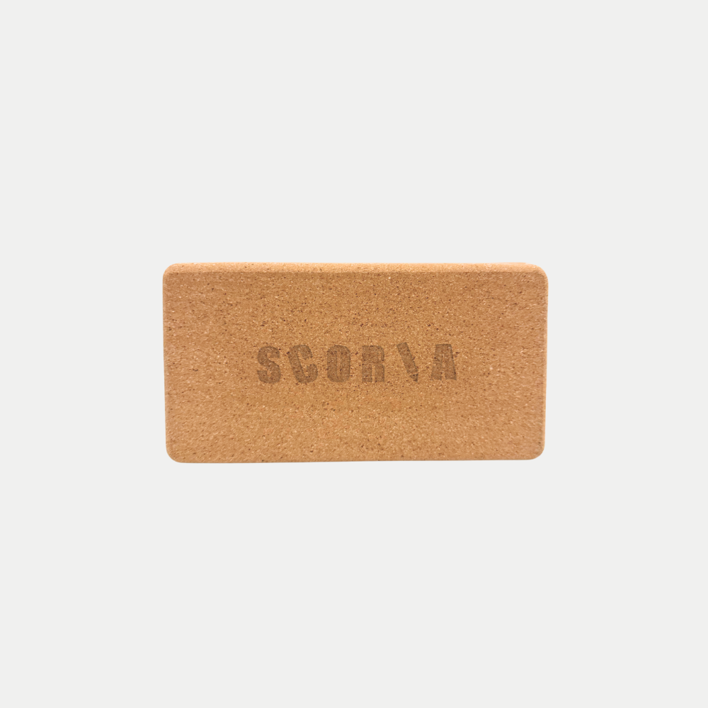 PAIR OF SLIM CORK YOGA BLOCKS | 3x4.5x8.5"