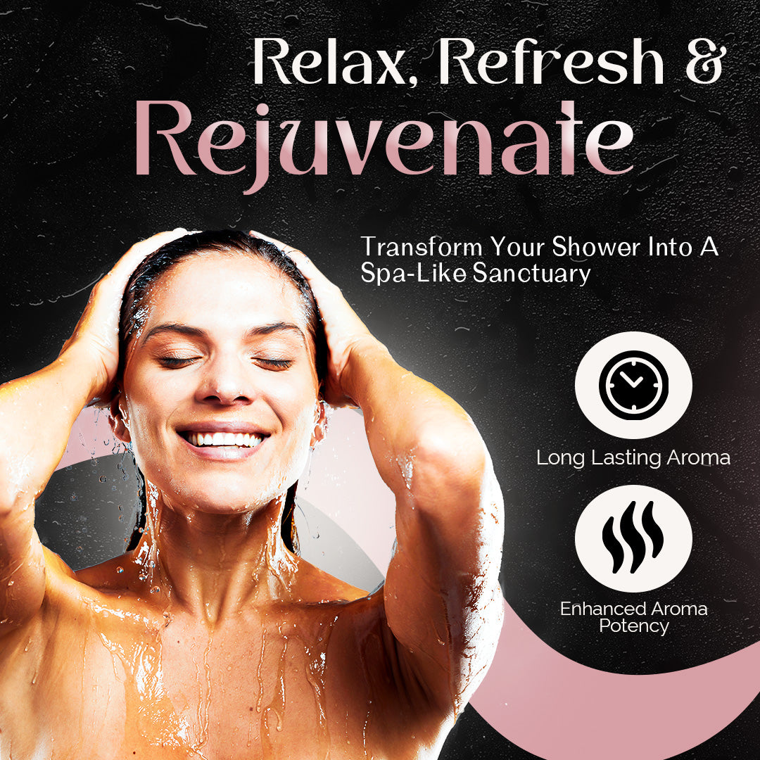 Zen & Hearth Shower Steamers for Women – 6 Pack Gift Set | Natural Aromatherapy Shower Bombs | Self-Care, Relaxation, Stocking Stuffers, Birthday Gifts