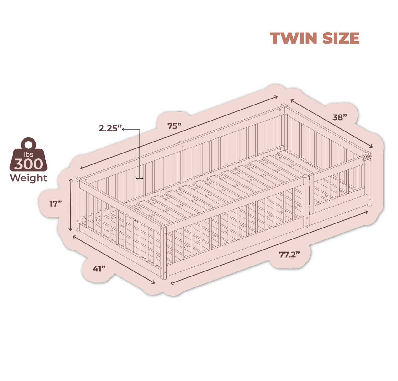 DREAM RAFT FLOOR BED