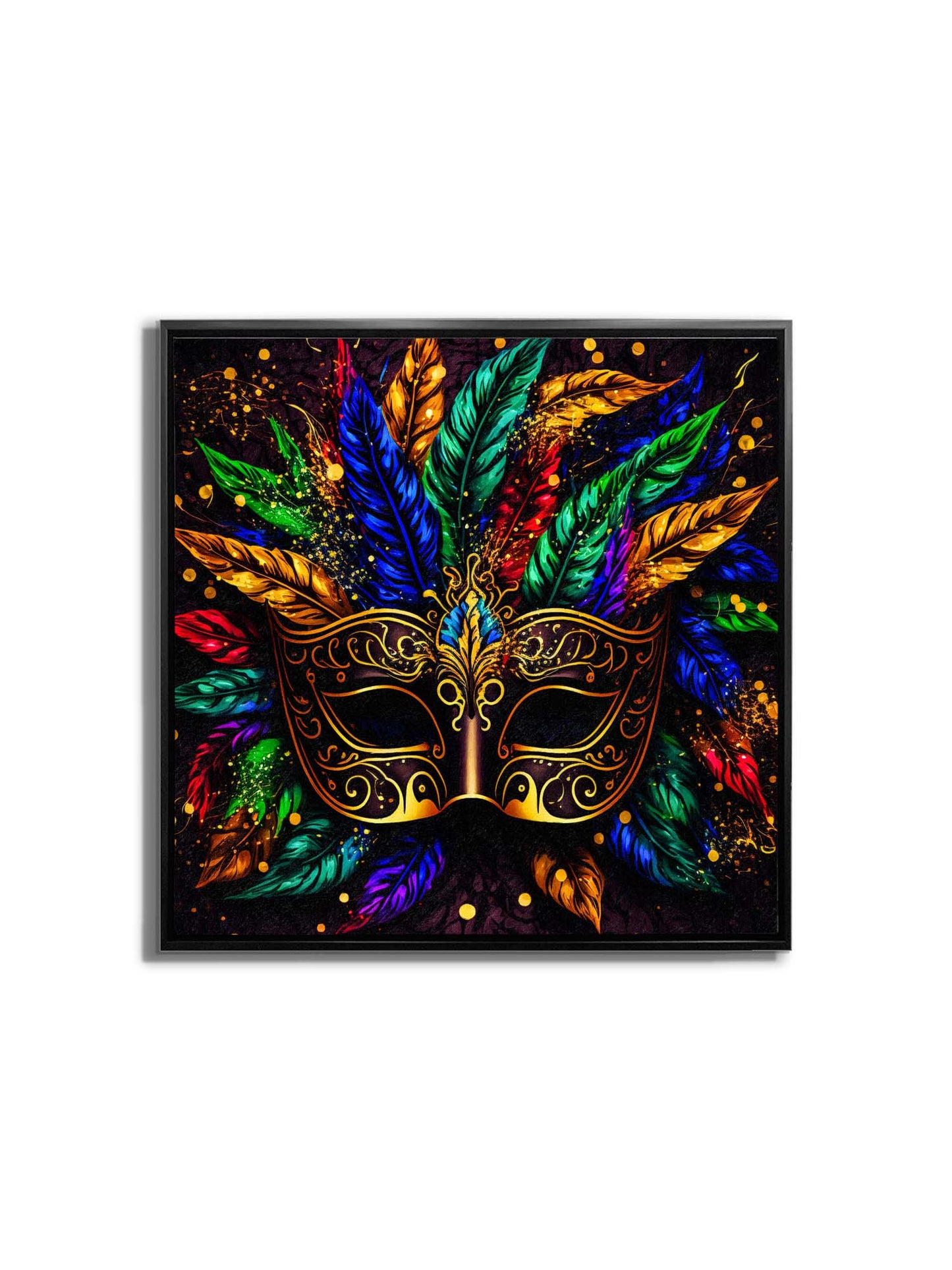 Canvas Print-Colorful Mask-Wall Art