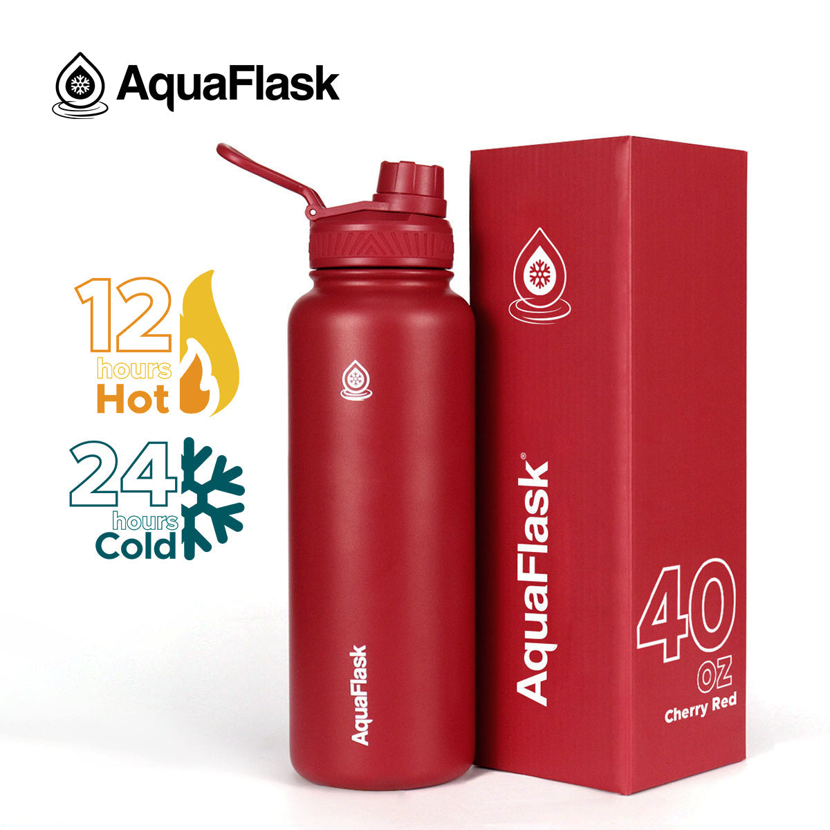 AquaFlask Original Vacuum Insulated Water Bottles 1080ml (40oz)