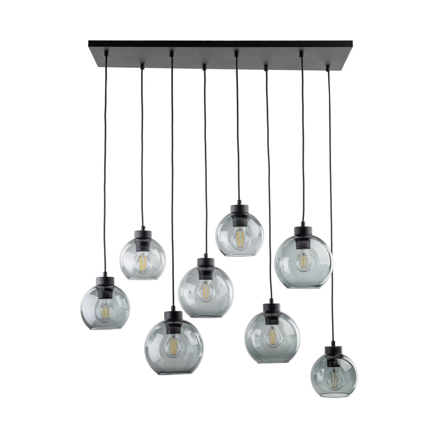 CUBUS Graphite Glass Scandinavian  Pendant Light 8