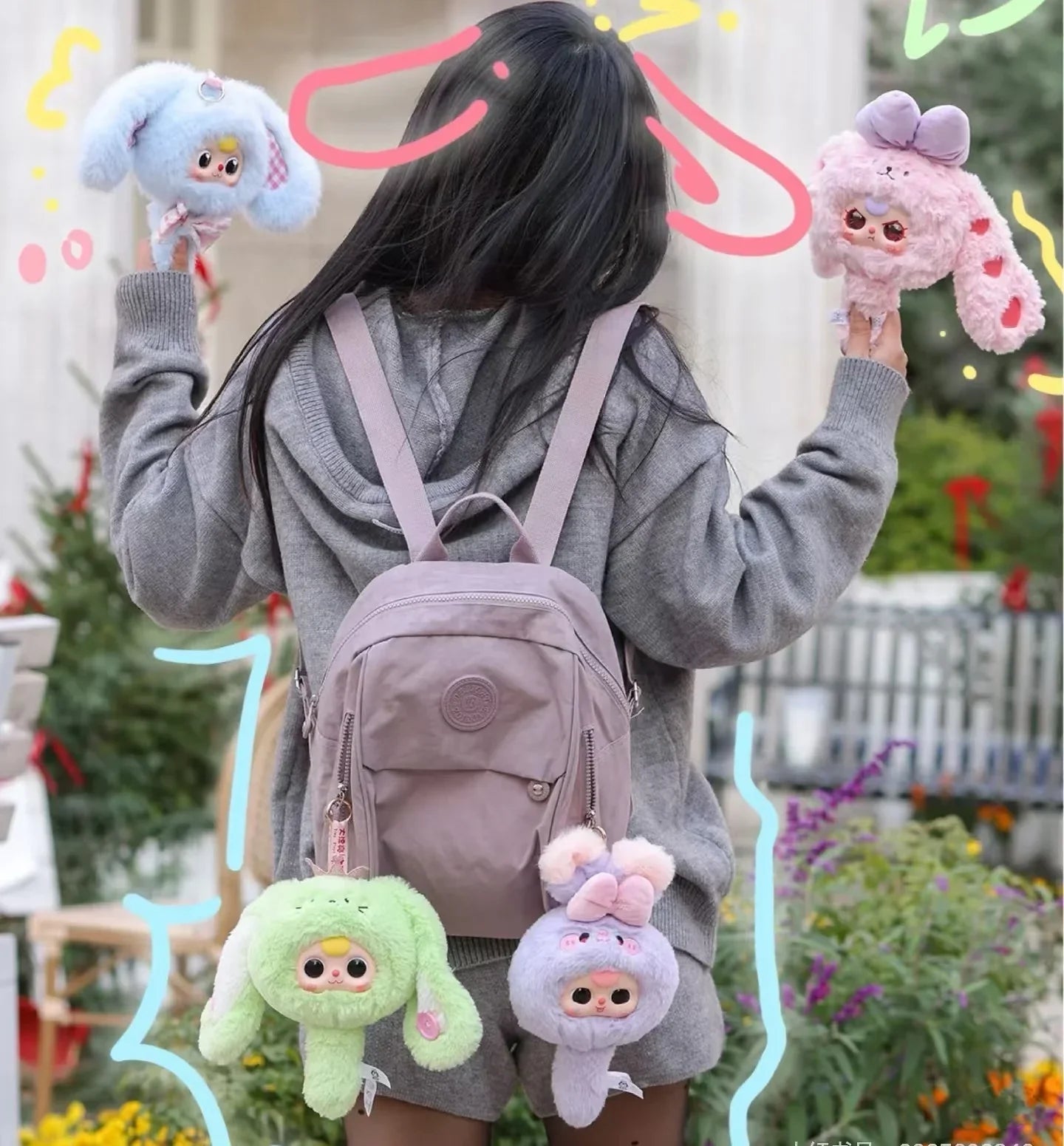 Baby Three Magic Mirror Series Plush