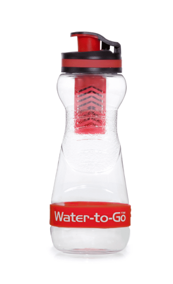 WatertoGo 50cL Water Purification Filter Bottle Removes Contaminants by 99.9%