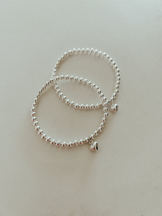 4mm Sterling Silver Amore Bracelet