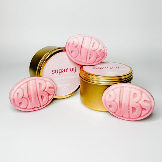 Wild Strawberry and Pomegranate Bubs Candle