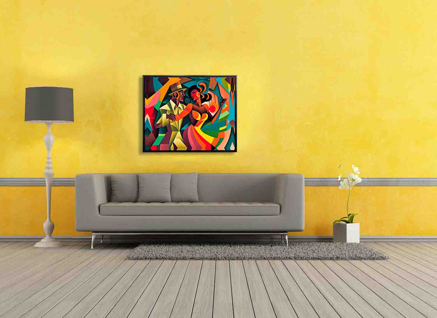 Wall Art-Fiesta Latina-Modern Art-Canvas Print