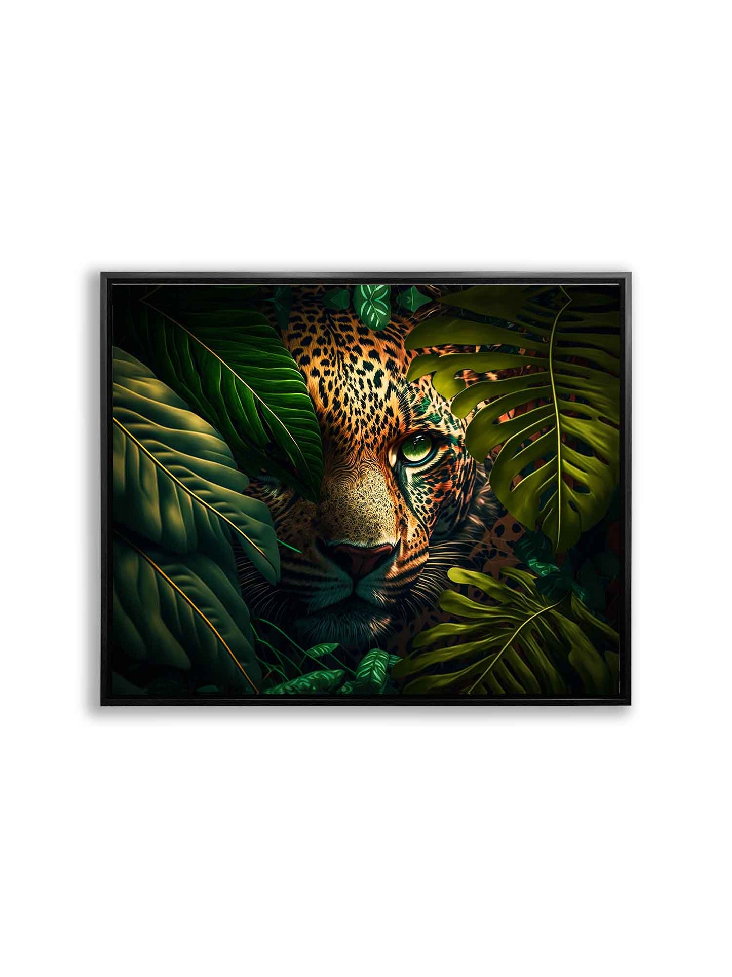The leopard in the wildlife- Animal Canvas Art -