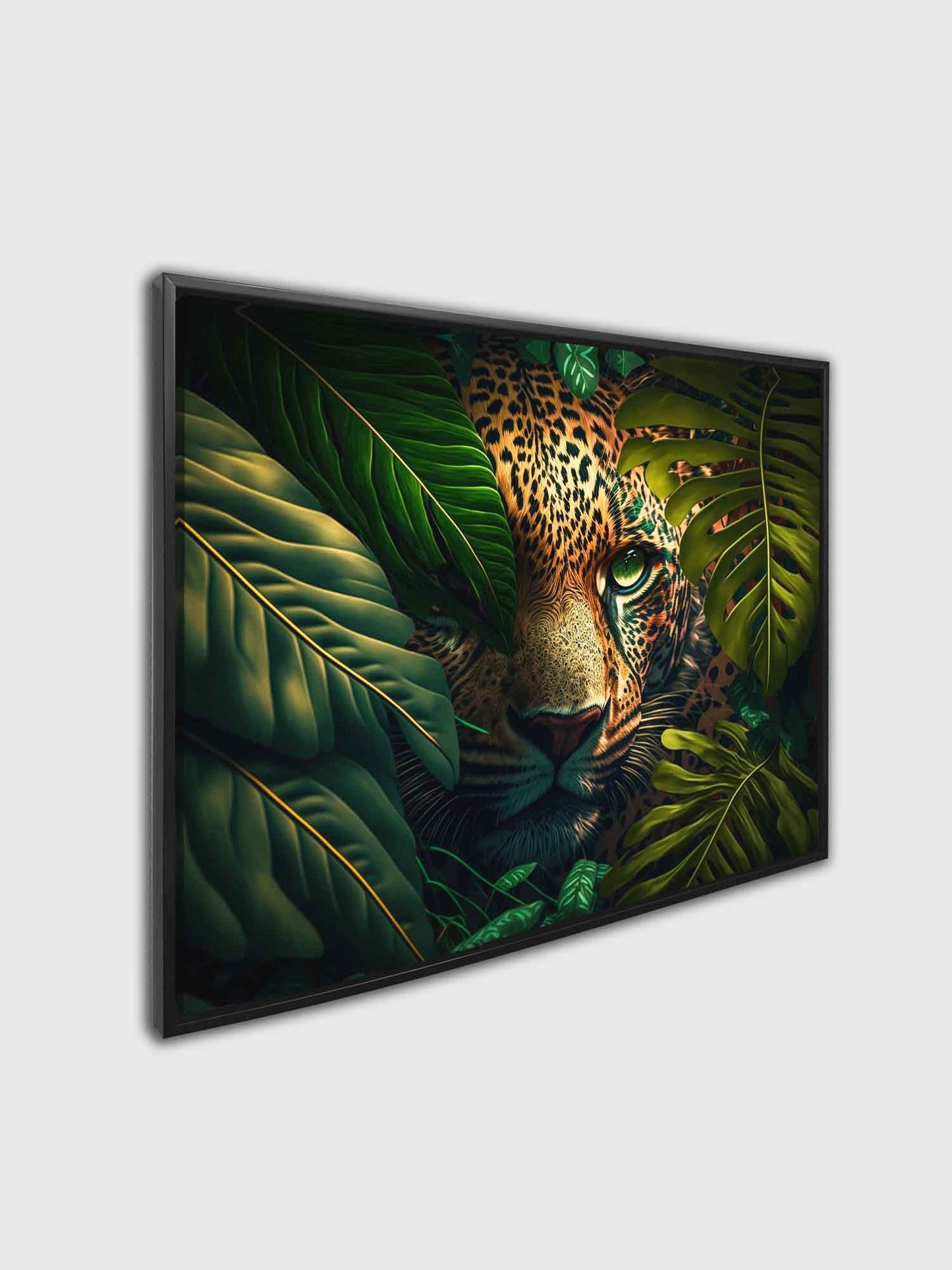 The leopard in the wildlife- Animal Canvas Art -