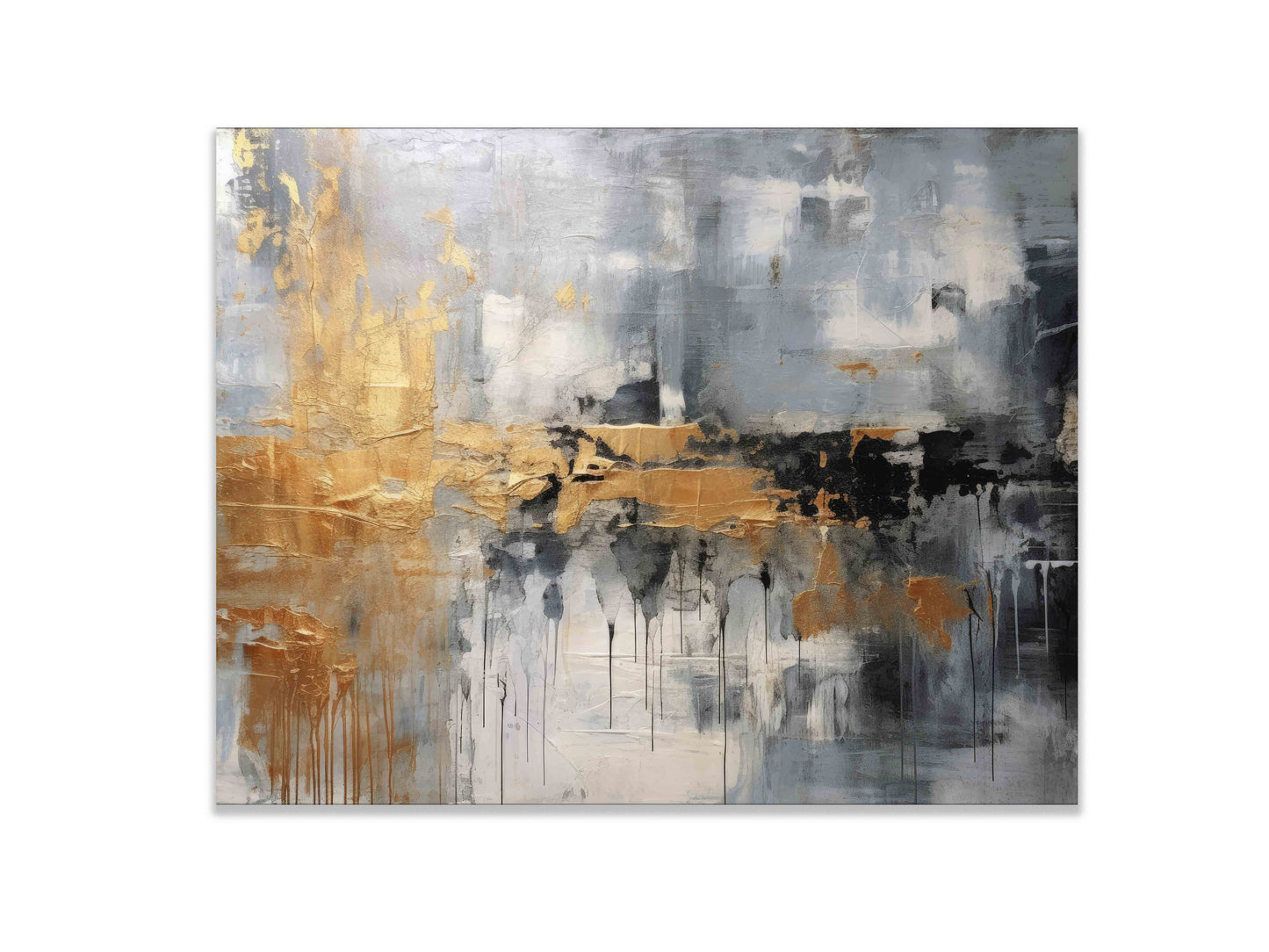 Wall Art -Autumn abstract canvas print