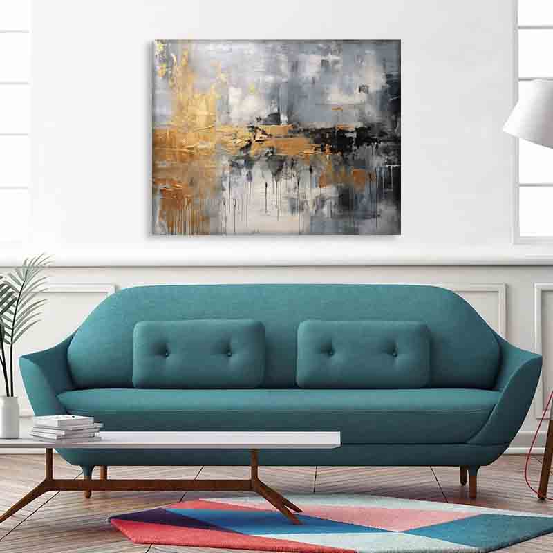 Wall Art -Autumn abstract canvas print
