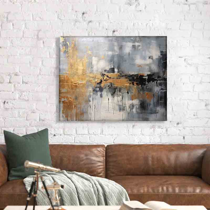 Wall Art -Autumn abstract canvas print