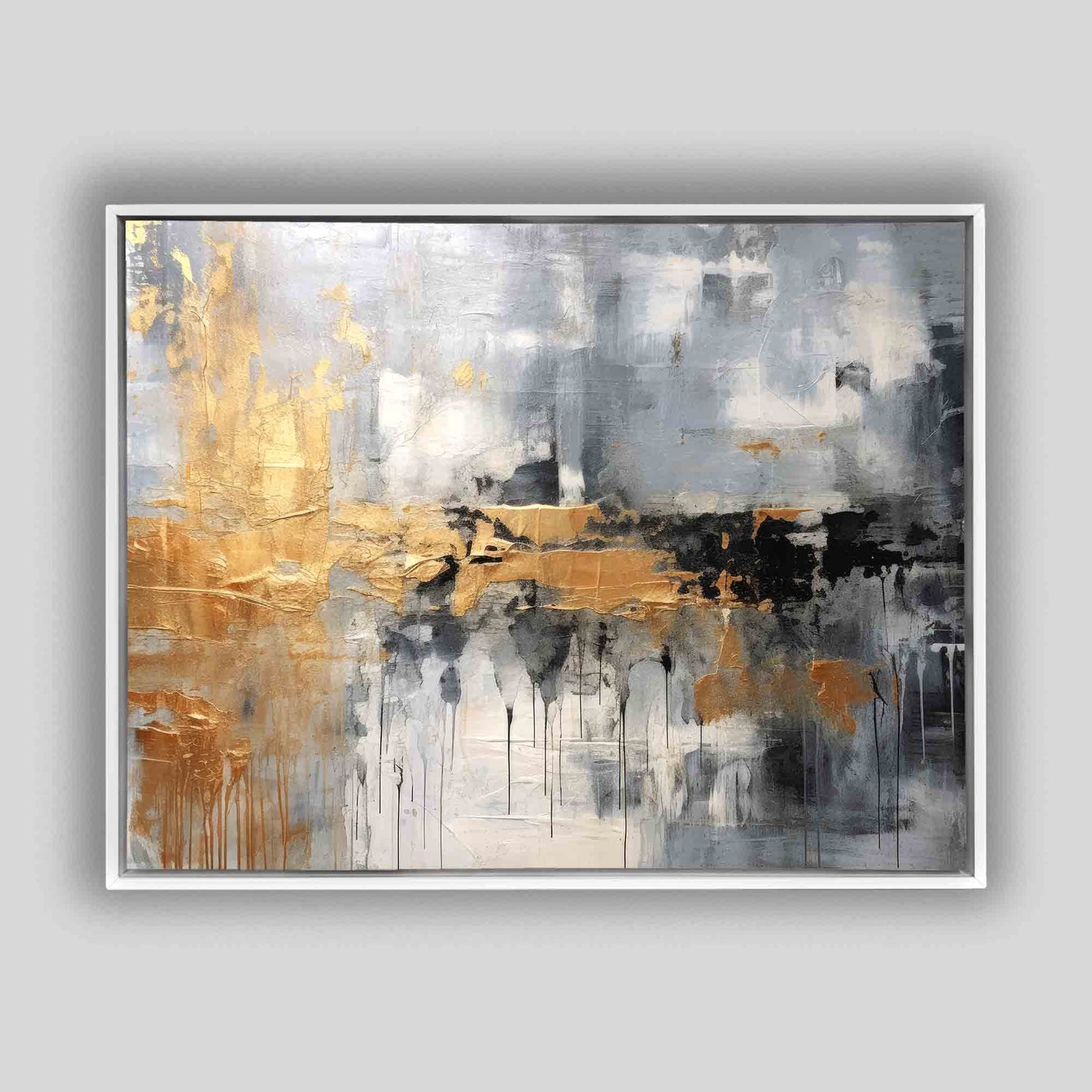 Wall Art -Autumn abstract canvas print
