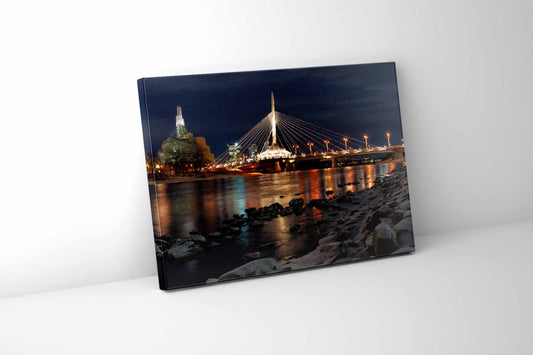 Winnipeg Skyline Wall Art - Canvas Prints - RGB Varnish