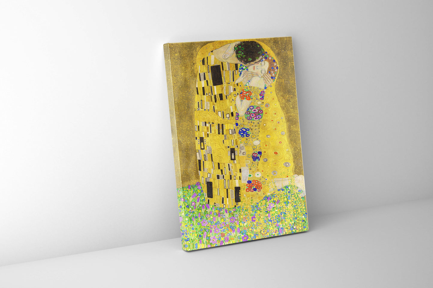 Wall Art The Kiss" Fine Art-Gold varnish