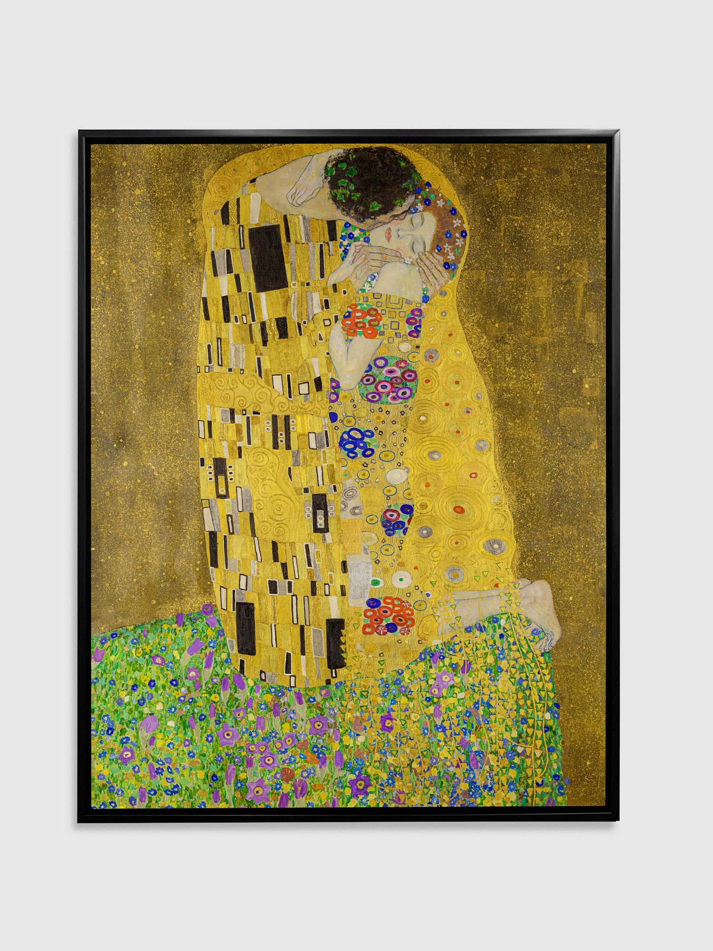 Wall Art The Kiss" Fine Art-Gold varnish