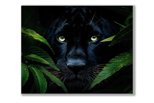 Rare Black Jaguar - Wall Decor-RGB Vanish Canvas Print