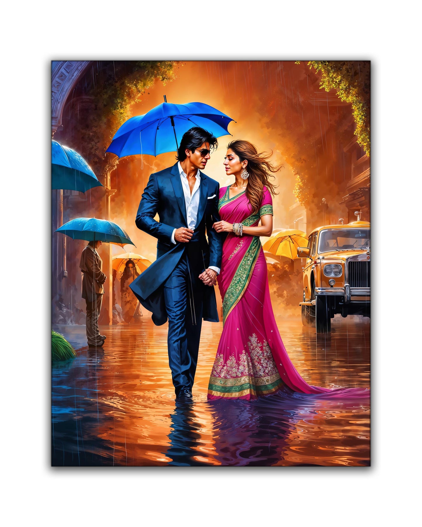 Wall art Bollywood Part 1 "Boy meets Girl"-