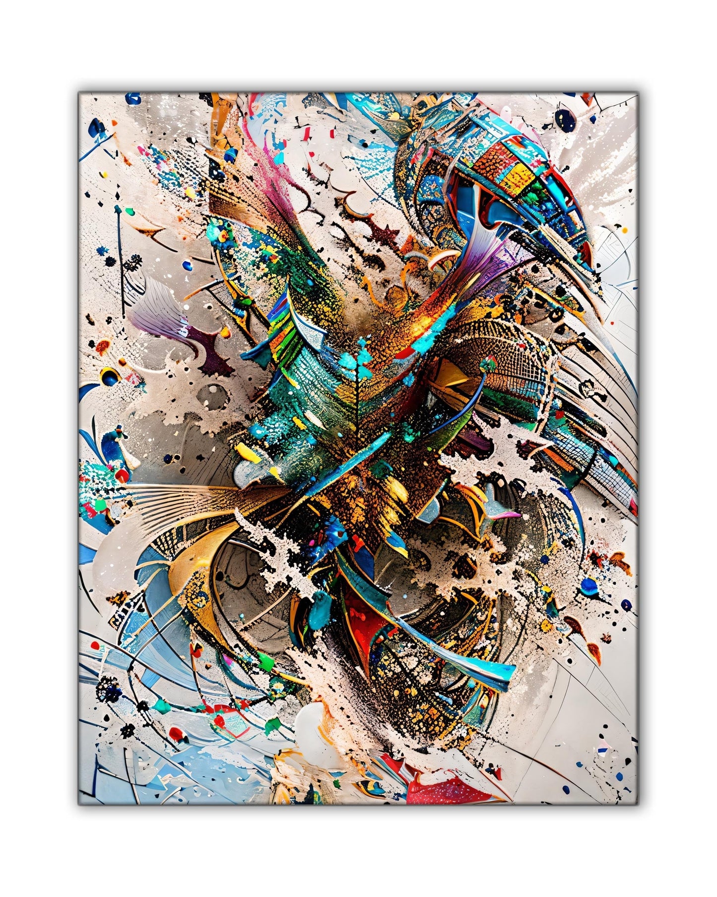 Wall Art-Abstract 1-Canvas Printed-Artwork