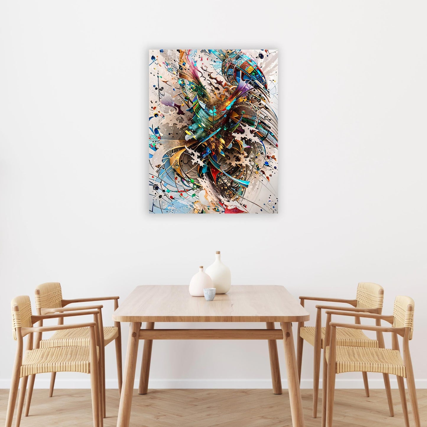 Wall Art-Abstract 1-Canvas Printed-Artwork