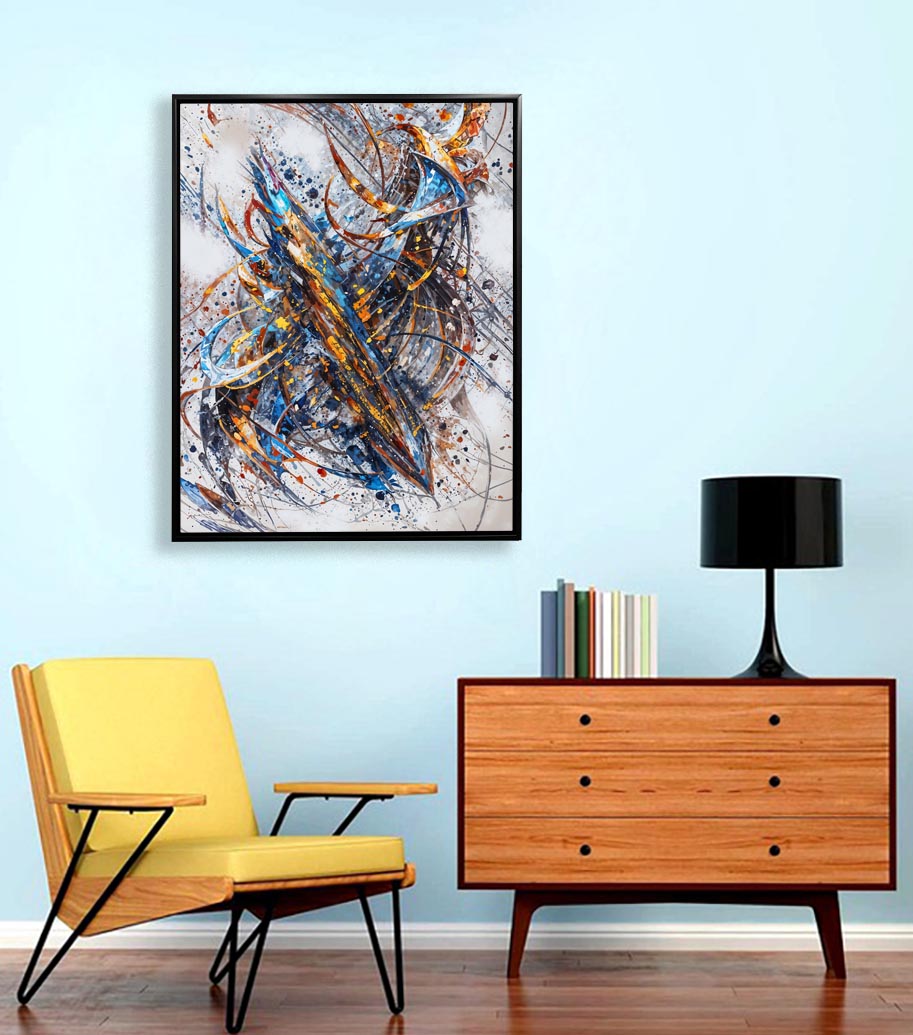 Wall Art-Abstract 2-Canvas Printed-Artwork