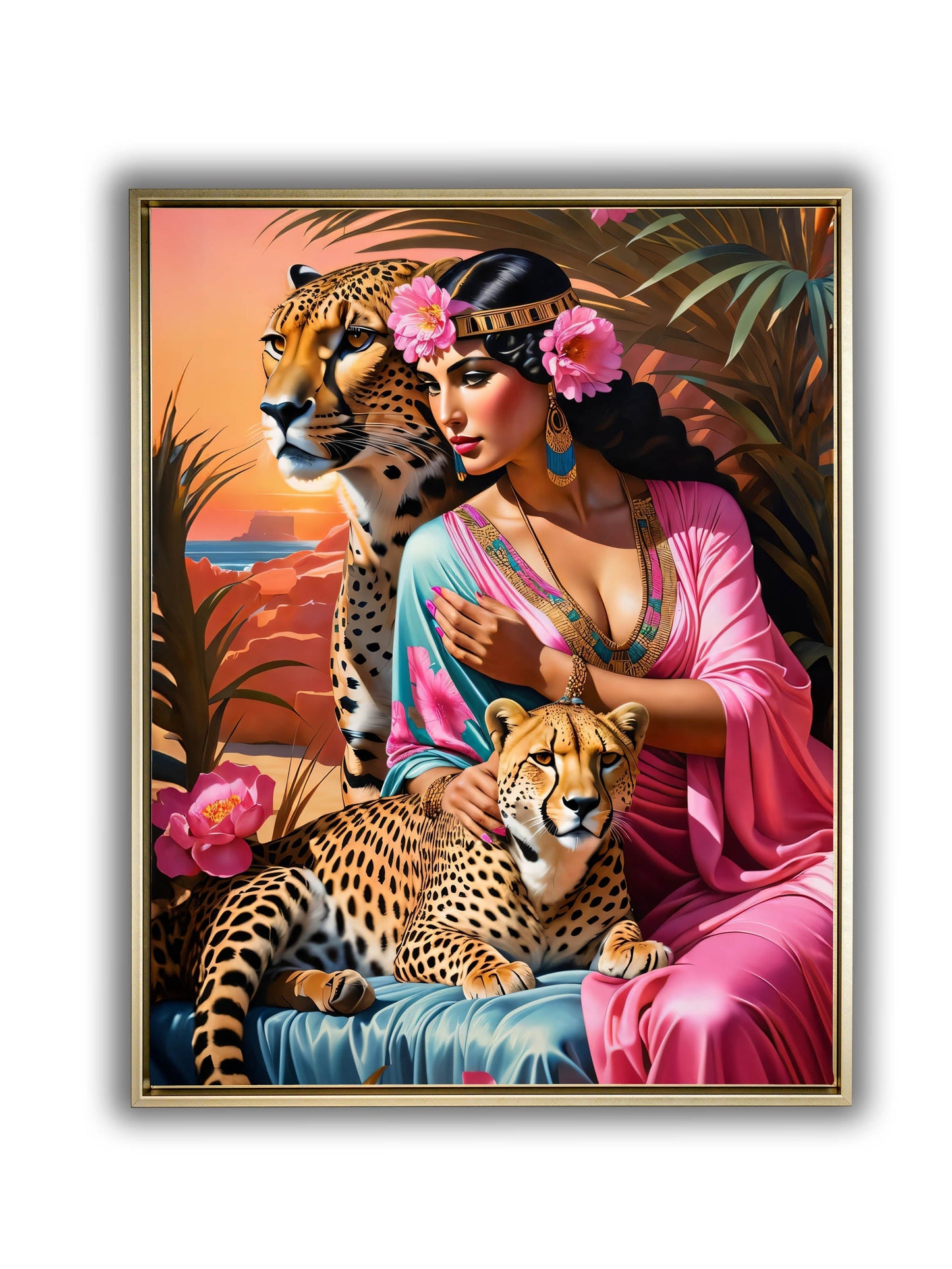 Wall Art-Cleopatra reimagined-Fine Art Canvas