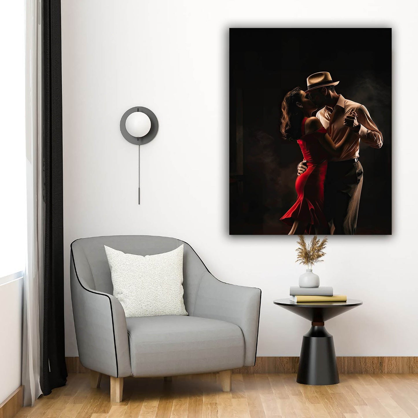 Wall Art- Tango Dance -Canvas Printed-Modern art