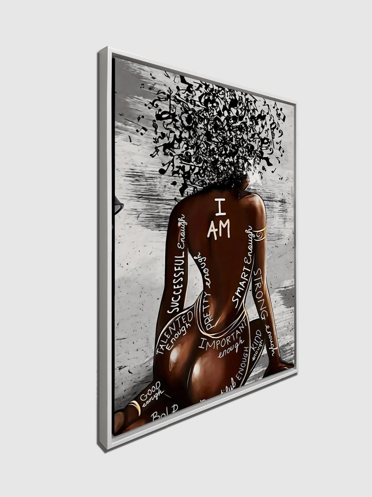 Wall Art-I AM-Canvas Printed