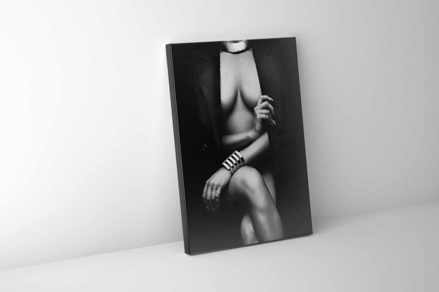 Wal Art "Jacket Required" 36X48 Fine Art Canvas Print