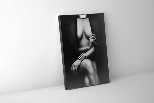 Wal Art "Jacket Required" 36X48 Fine Art Canvas Print