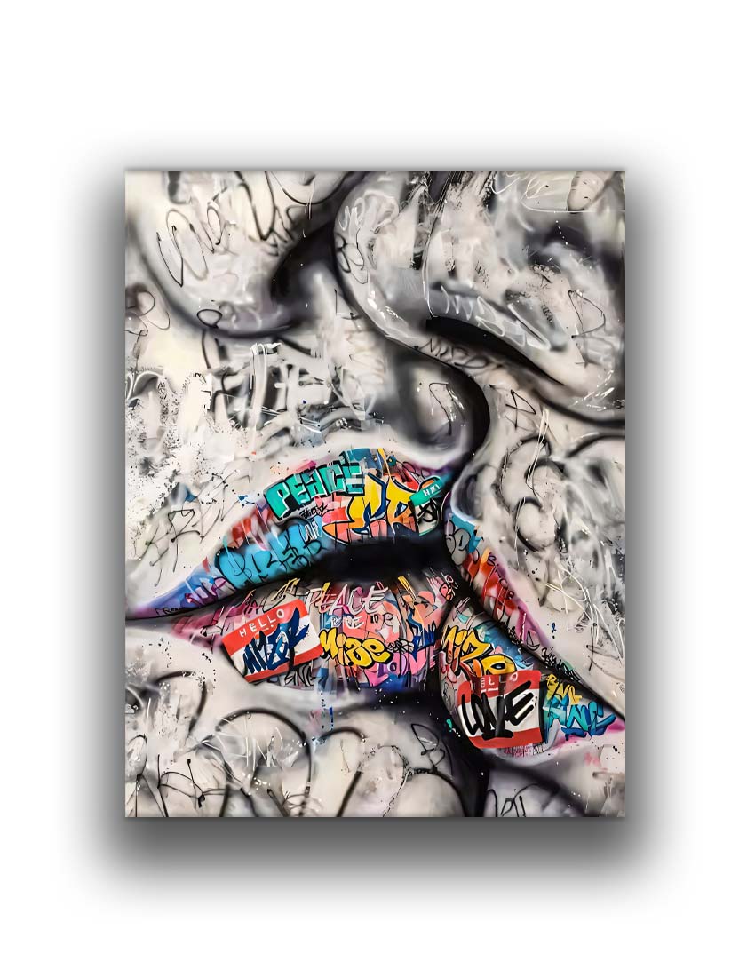 Wall Art The Kiss 2024" 36" x 48"
