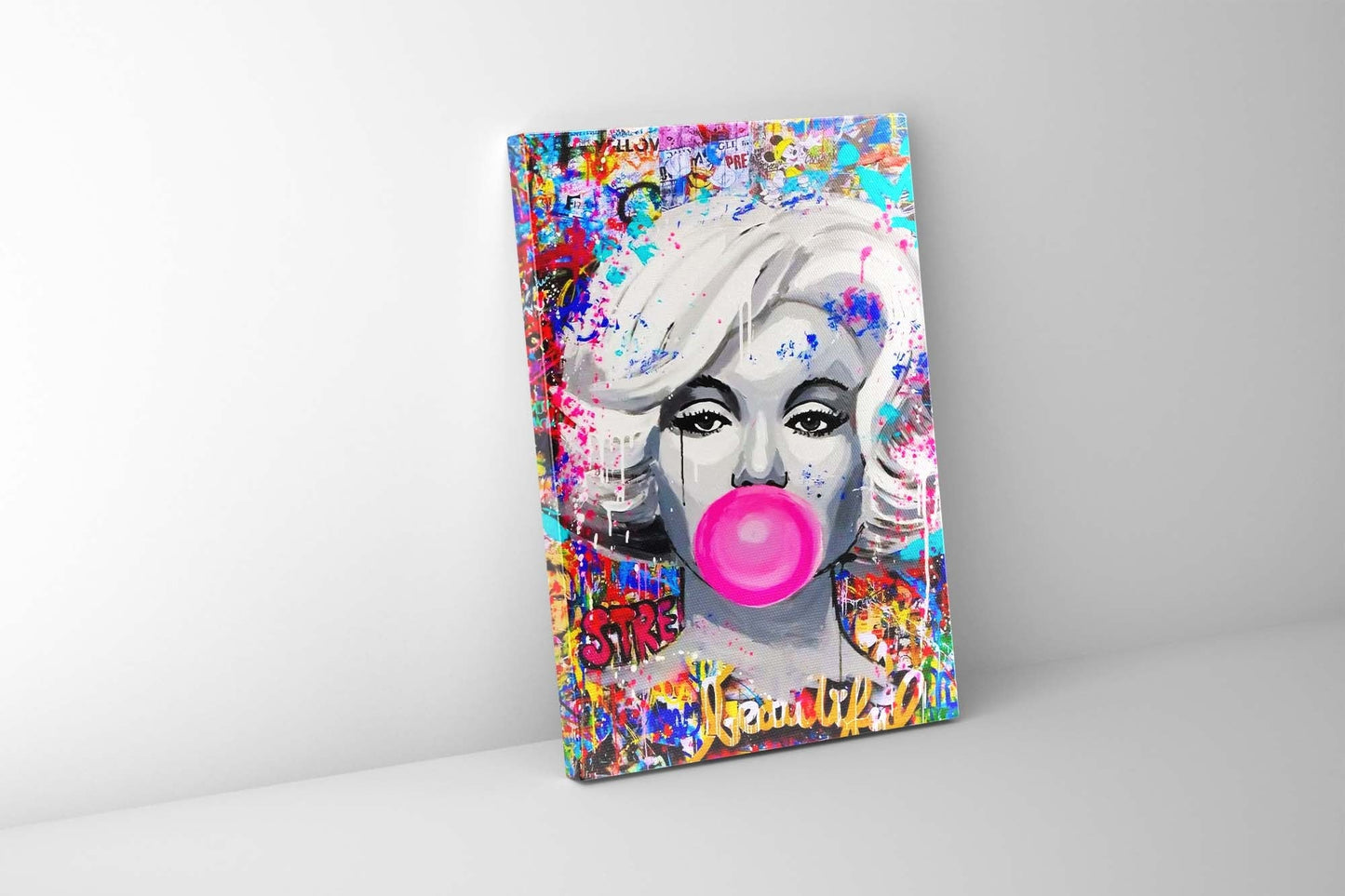 Marilynn Monroe Graffiti 36X48