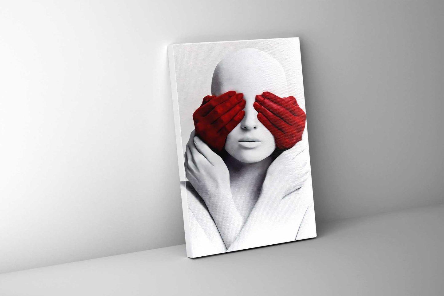 Peek-a-boo- Canvas Print