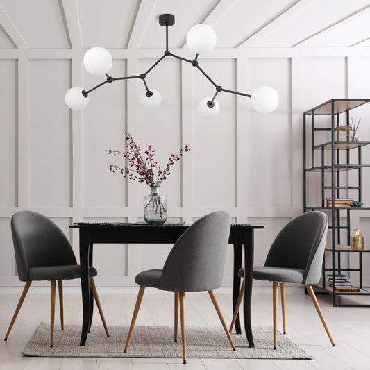 FAIRY Black Scandinavian Ceiling Lamp 6