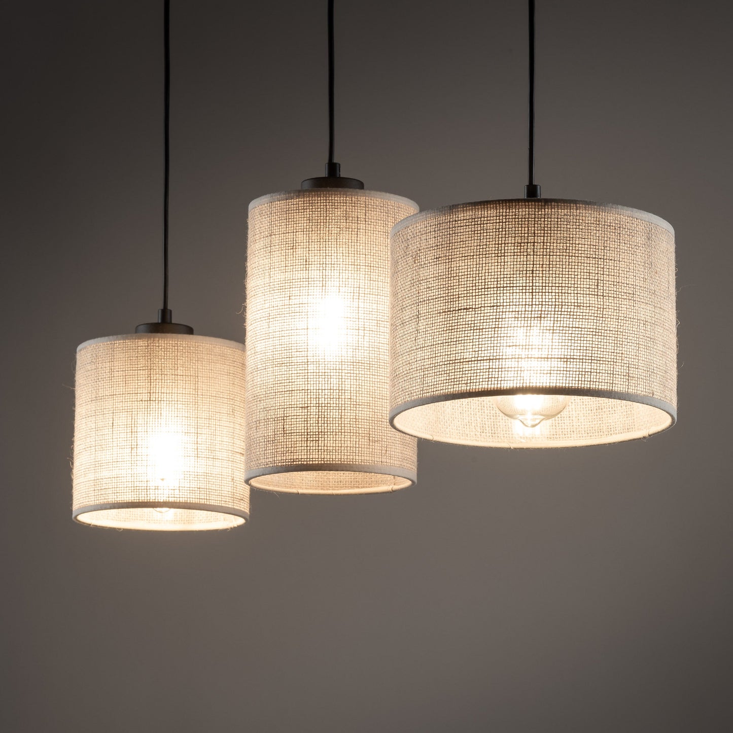 JUTE Natural Pendant  Light 3