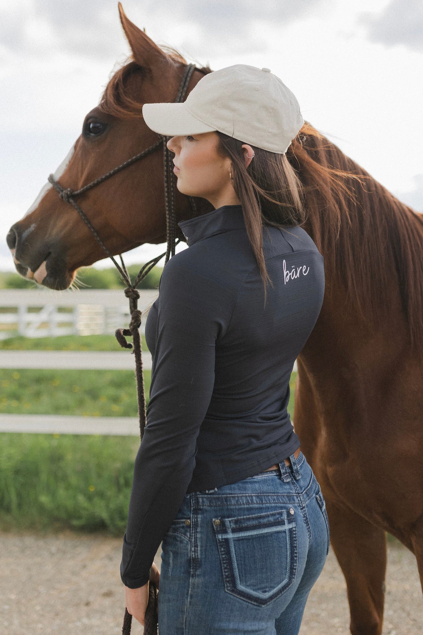 1/4 Zip Long Sleeve WOMENS